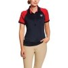 Koszulka damska TEAM 3.0 SS POLO SS21 - Ariat - navy